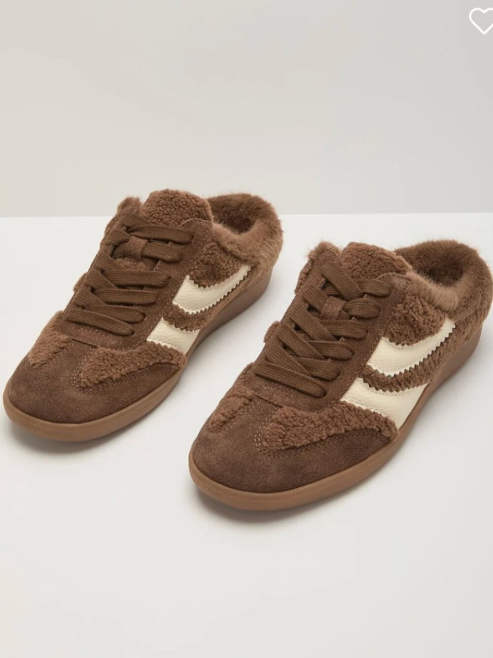 Archer Shearling Faux Suede Sneaker | Vici